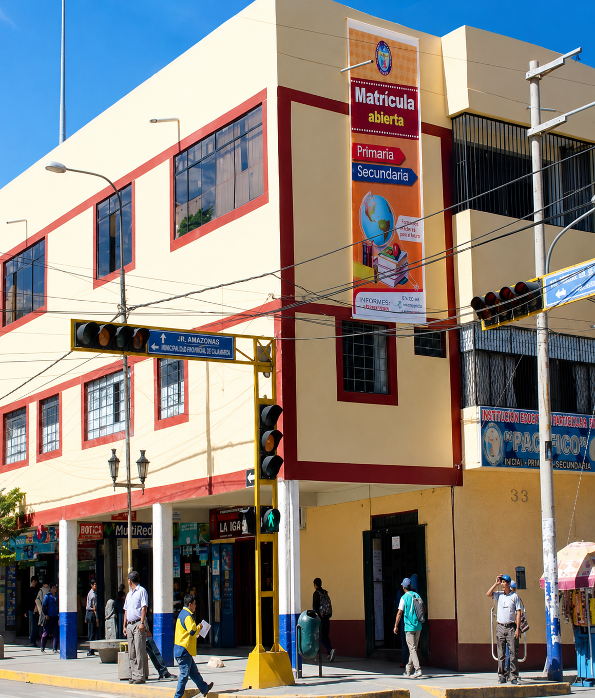 Sede Colegio Johannes Gutemberg Huaraz